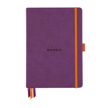 Încarcă imaginea în vizualizatorul Galerie, Agenda Lux Goal Book A5 violet punctata cu coperta rigida Agenda Rhodia 
