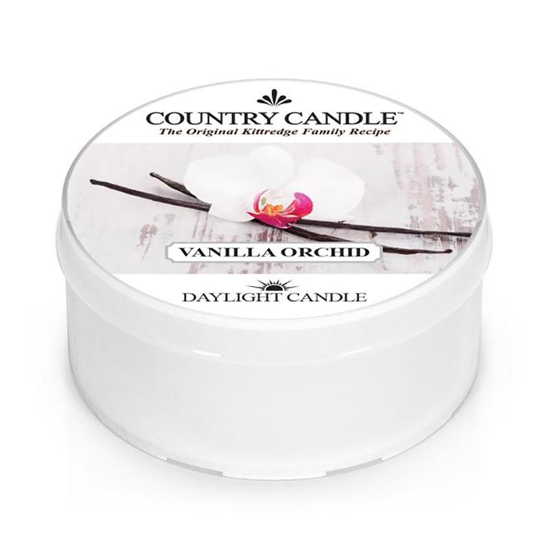 Lumanare parfumata Country Candle 35 g orhidee si vanilie Lumanare parfumata Kringle Candle 