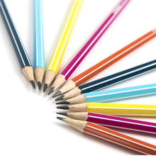 Încarcă imaginea în vizualizatorul Galerie, Set 3 creioane grafit cu radiera tip HB 160, galben, portocaliu, petrol Creioane grafit Stabilo 
